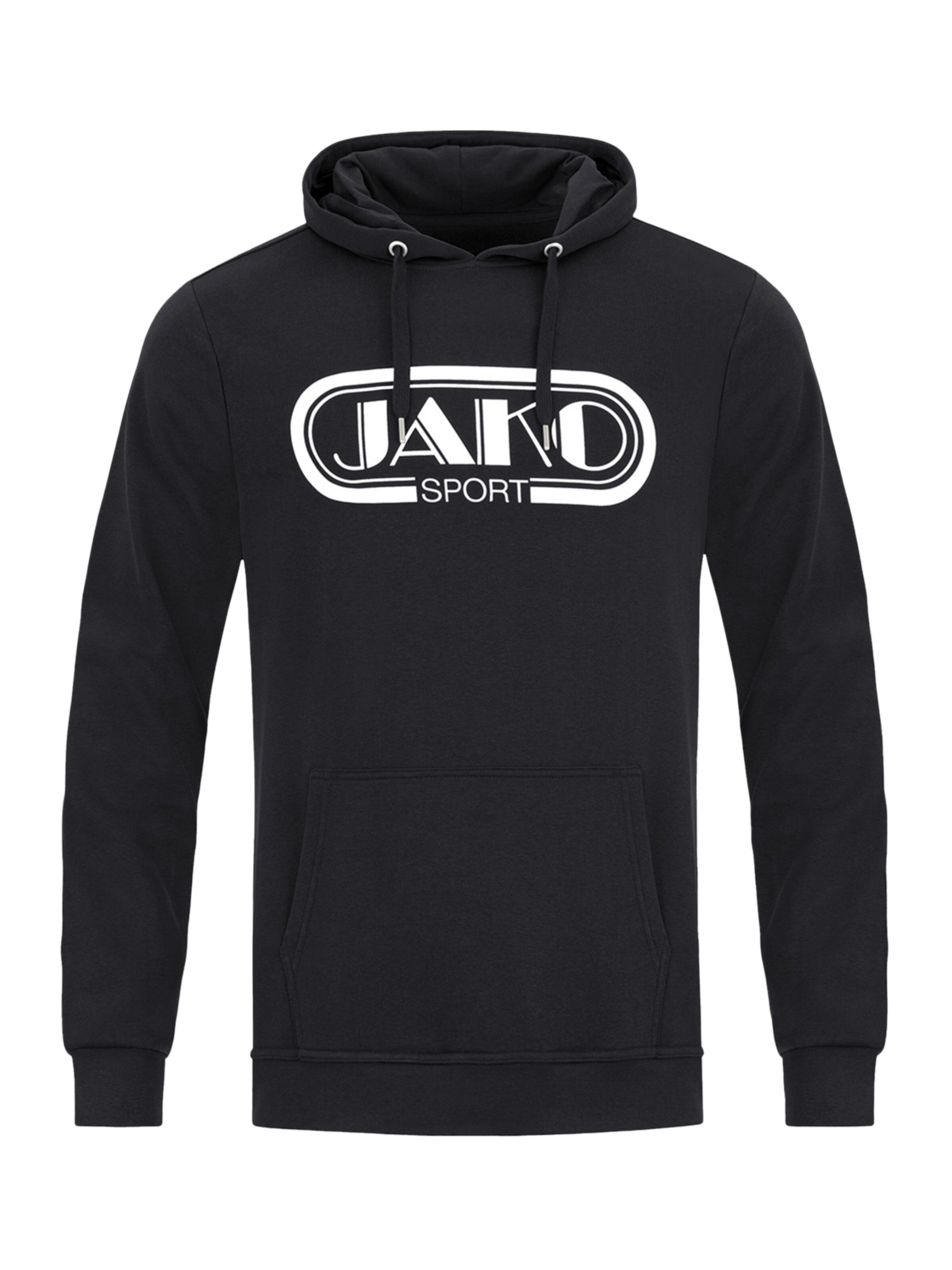 JAKO Sweatshirt in Schwarz: Vorderseite