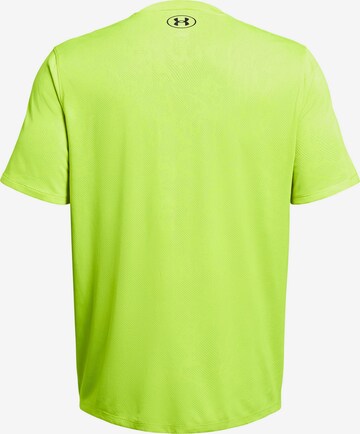 T-Shirt fonctionnel 'Tech Vent Geode' UNDER ARMOUR en vert