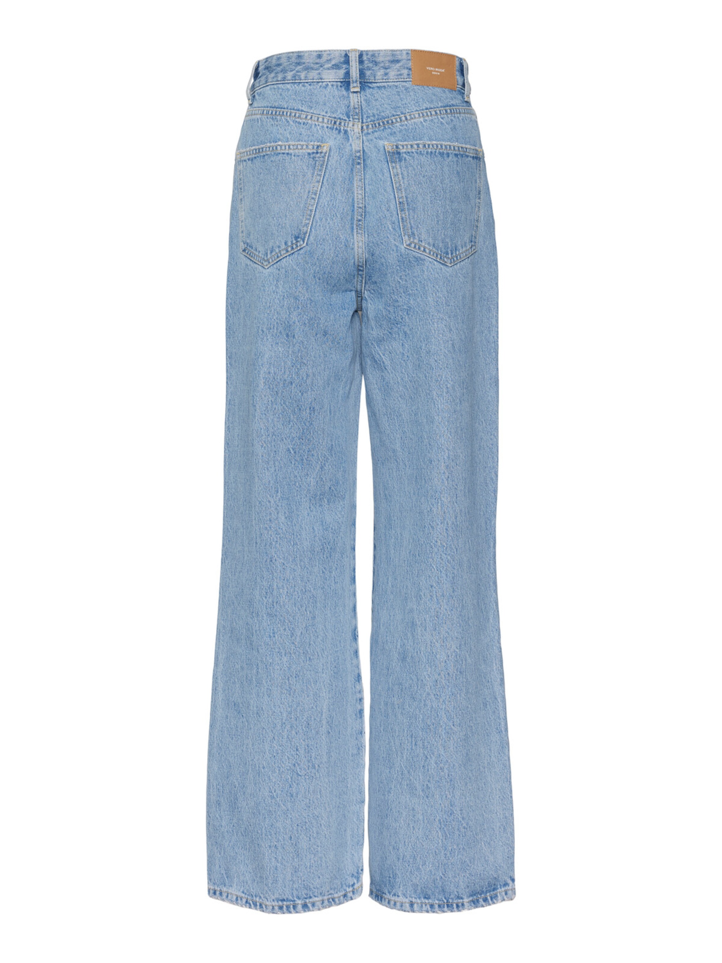 VERO MODA Laiad sääred Teksapüksid 'Rebecca', värv sinine