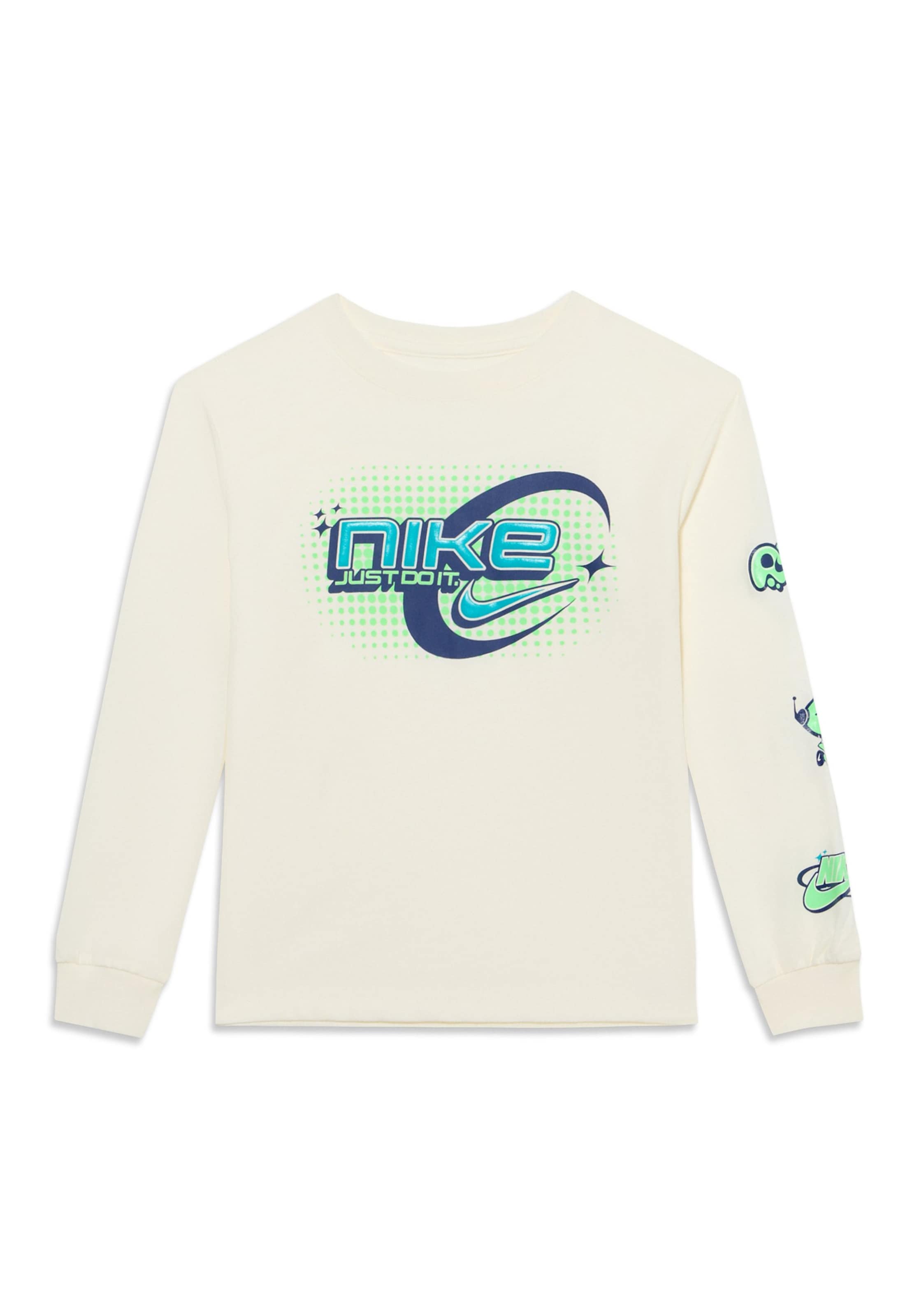 smėlio Nike Sportswear Marškinėliai 'STAR': priekis