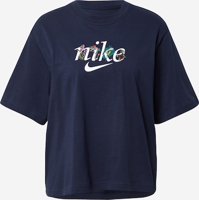 Nike Sportswear Shirt in Navy / Khaki / Petrol / Grenadine / White, Item view