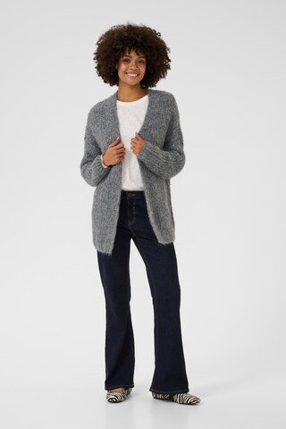 CULTURE Strickjacke 'CUbrava' in Grau