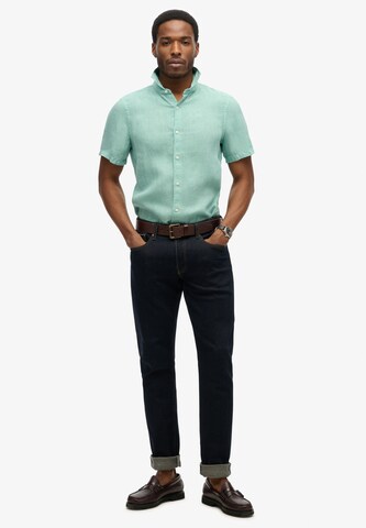 Superdry Regular fit Overhemd in Groen