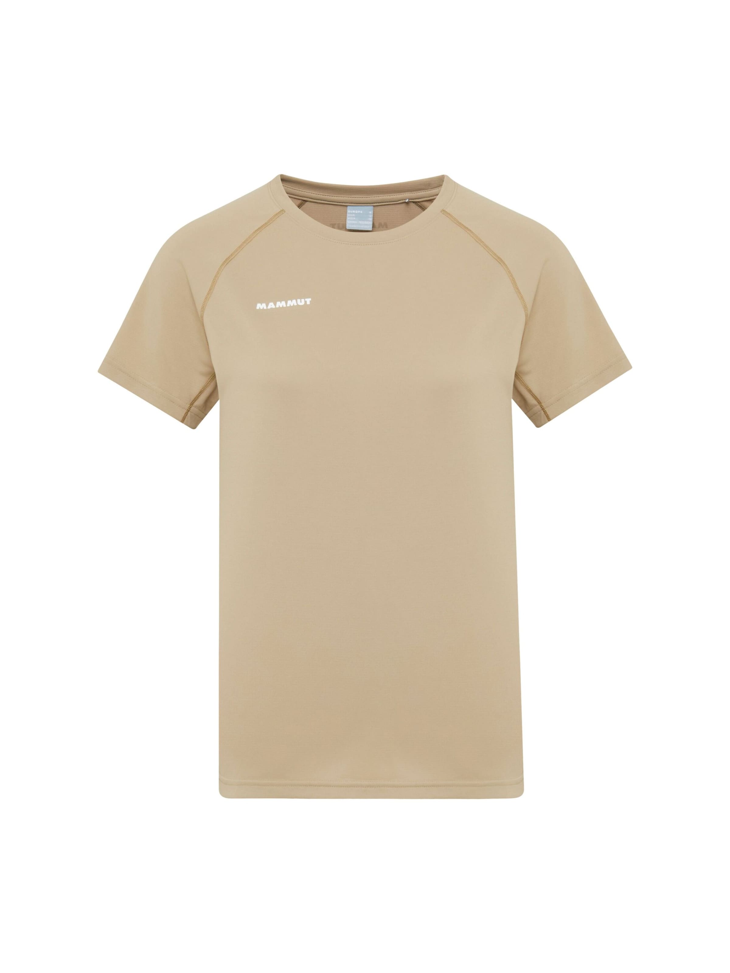 MAMMUT Performance Shirt in Beige: front