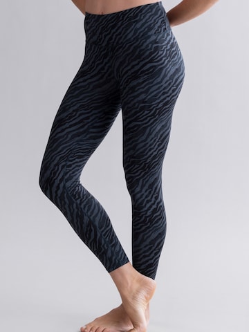 Hey Honey - Skinny Leggings 'Cropped' en azul