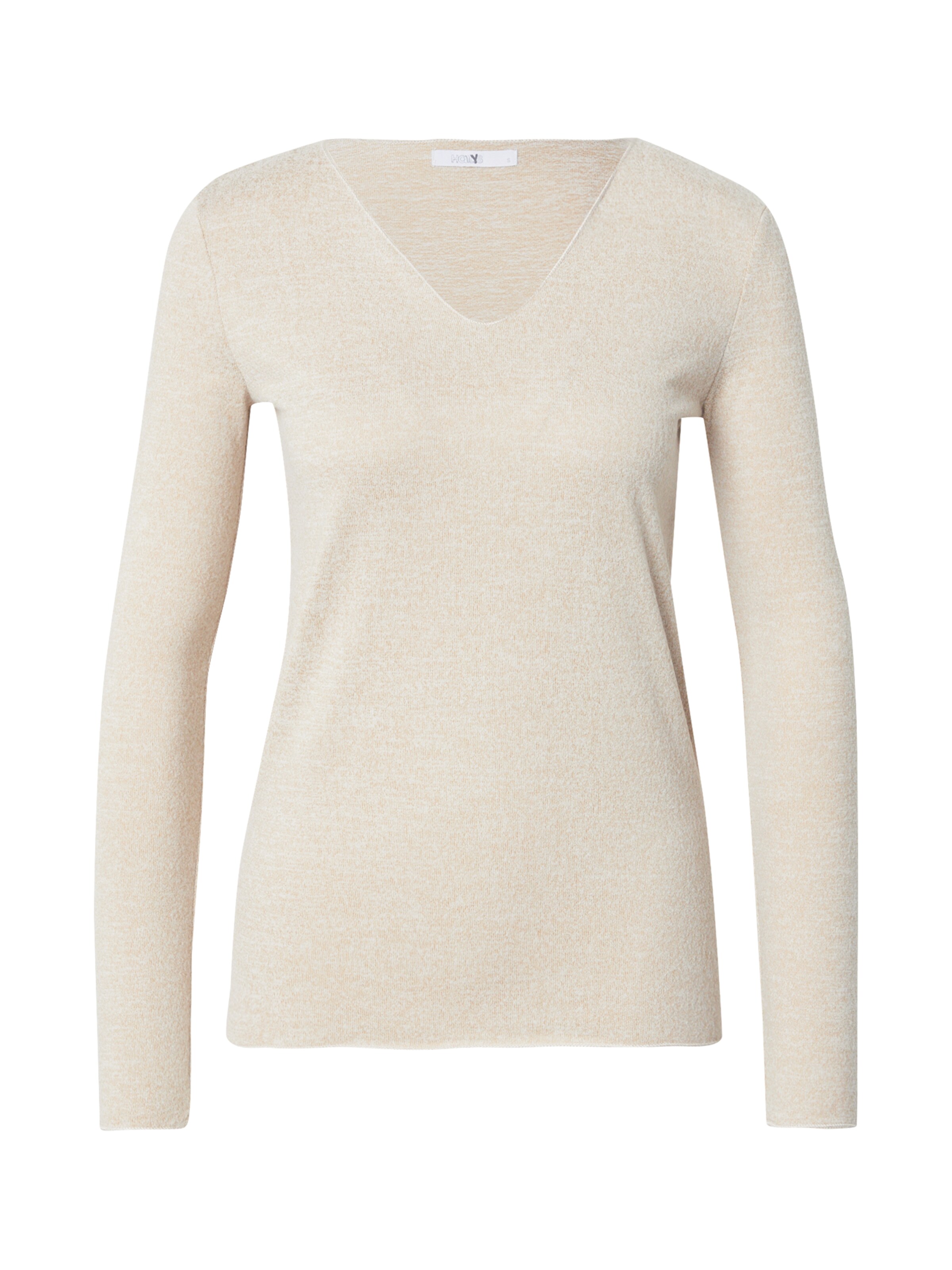 Hailys Футболка 'Zi44na' в Бежевый: спереди