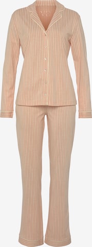 VIVANCE Pyjamas i beige: framsida