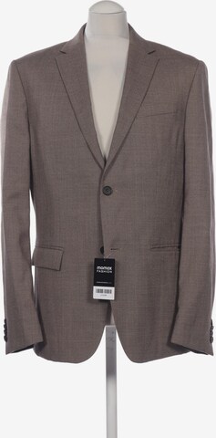 Calvin Klein Suit Jacket in M-L in Brown: front
