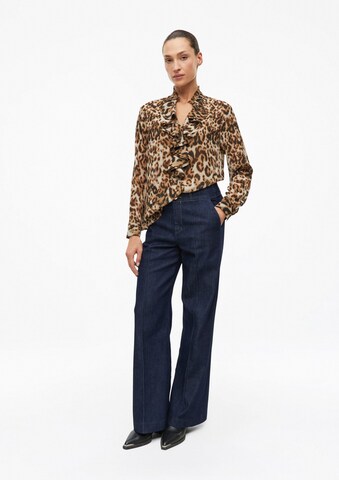 s.Oliver Blouse in Bruin: voorkant