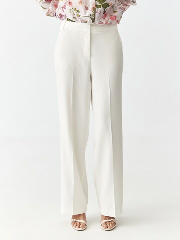 Loosefit Pantalon TATUUM en blanc : devant