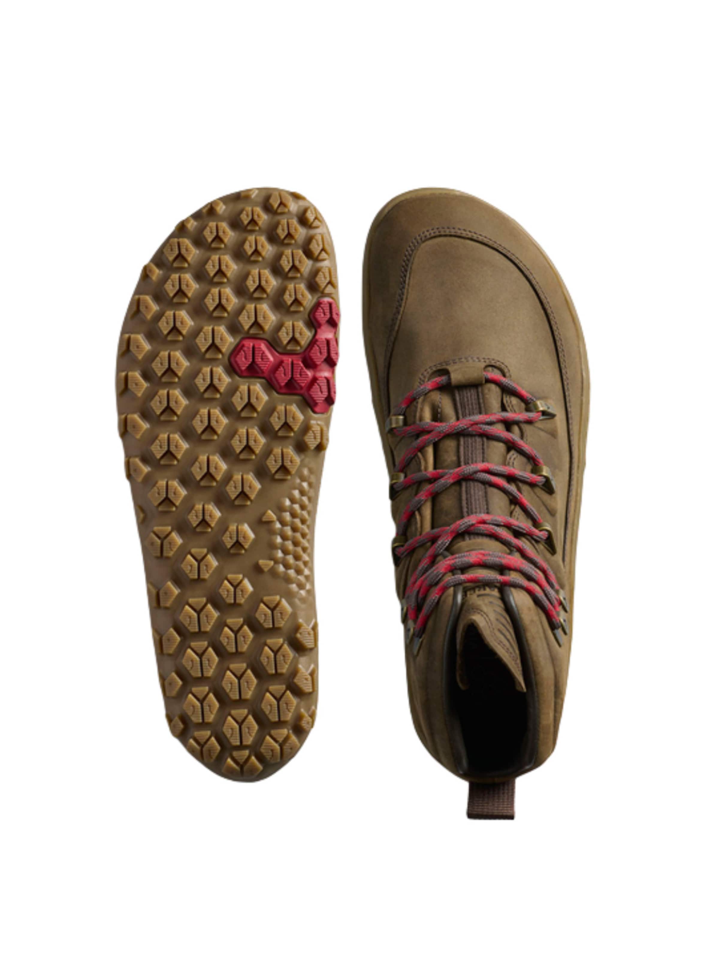 Vivo Barefoot Boots 'TRACKER LEATHER AT II' in Brown