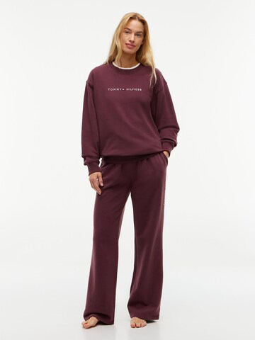 Sweat-shirt 'Essential' TOMMY HILFIGER en violet