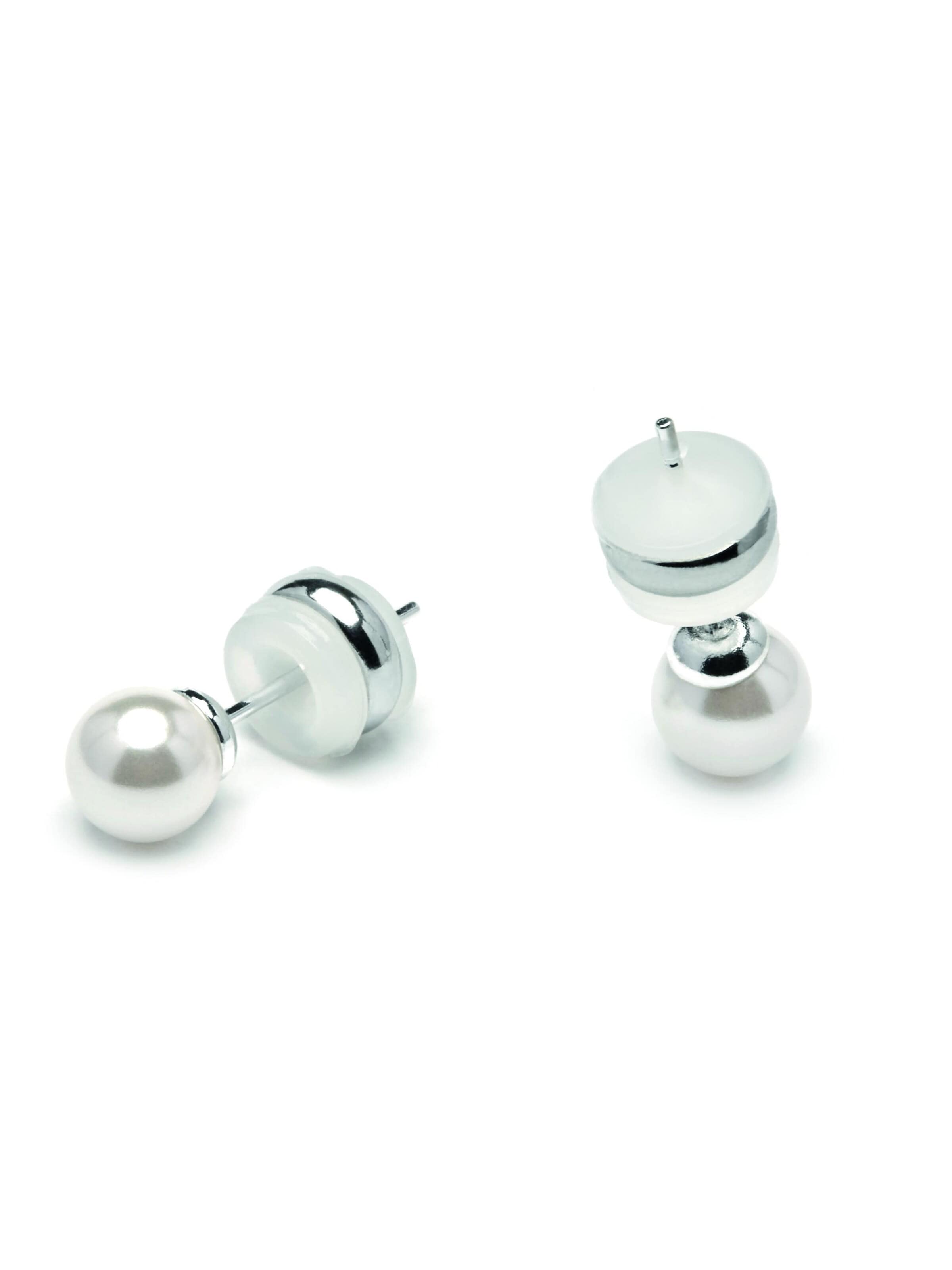 Boucles d'oreilles 'Foris' Luxenter en blanc