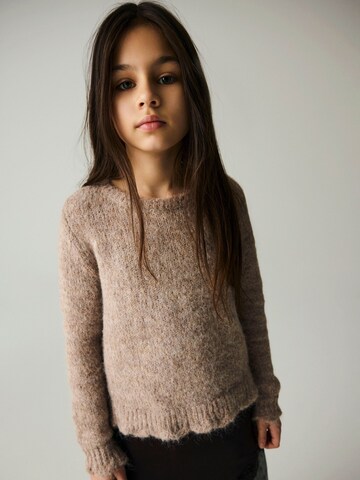 NAME IT - Jersey en beige: frente
