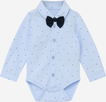 Tutina / body per bambino di s.Oliver in blu: frontale