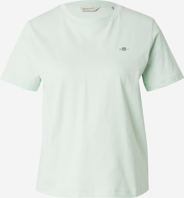 GANT Koszulka w kolorze zielony: przód