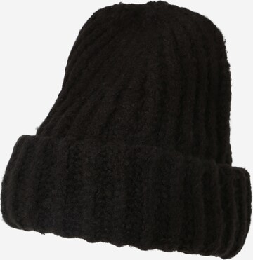 Bonnet 'BROOKE' TOPSHOP en noir : devant