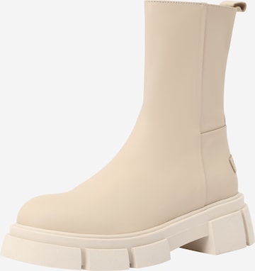 Bottines SHABBIES AMSTERDAM en beige : devant