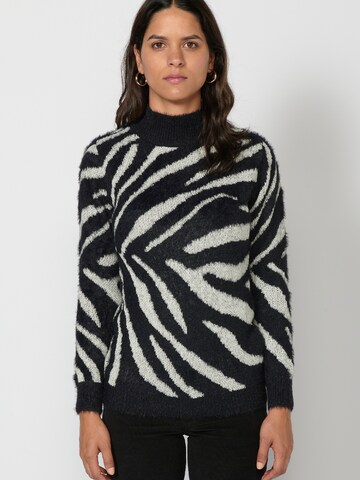 KOROSHI Sweater in Black: front