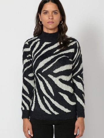 KOROSHI Sweater in Black: front