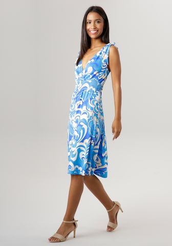 Aniston SELECTED Sommerkleid in Blau