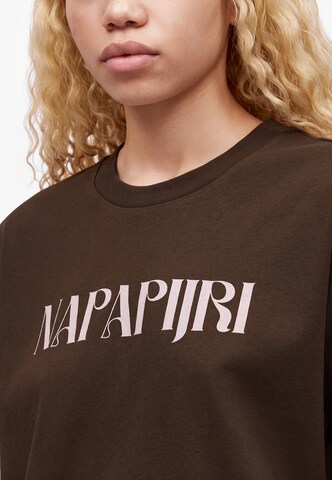 NAPAPIJRI - Camiseta 'S-BLISS' en marrón
