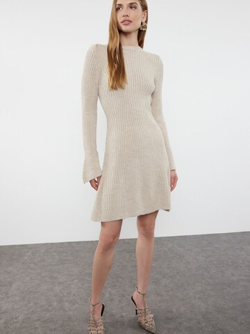 Abito in maglia di Trendyol in grigio: frontale