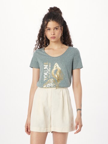 VERO MODA Футболка 'LUA' в Зеленый: спереди