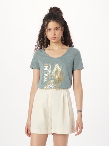 T-shirt 'LUA' VERO MODA en vert : devant