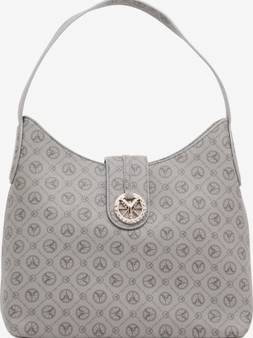 Carlo Colucci Shoulder Bag 'DeGaspari' in Grey: front