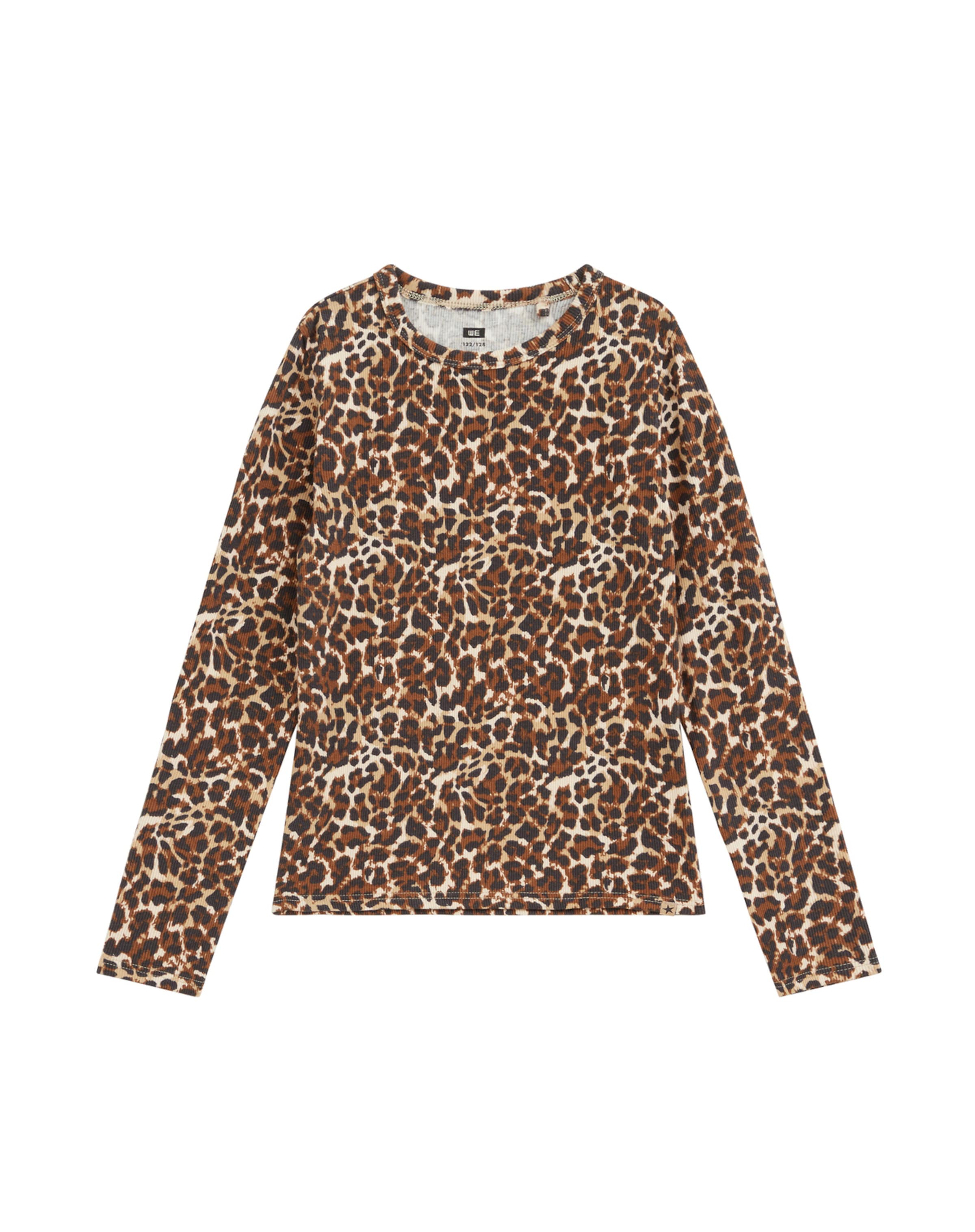 WE Fashion - Camisola em castanho: frente