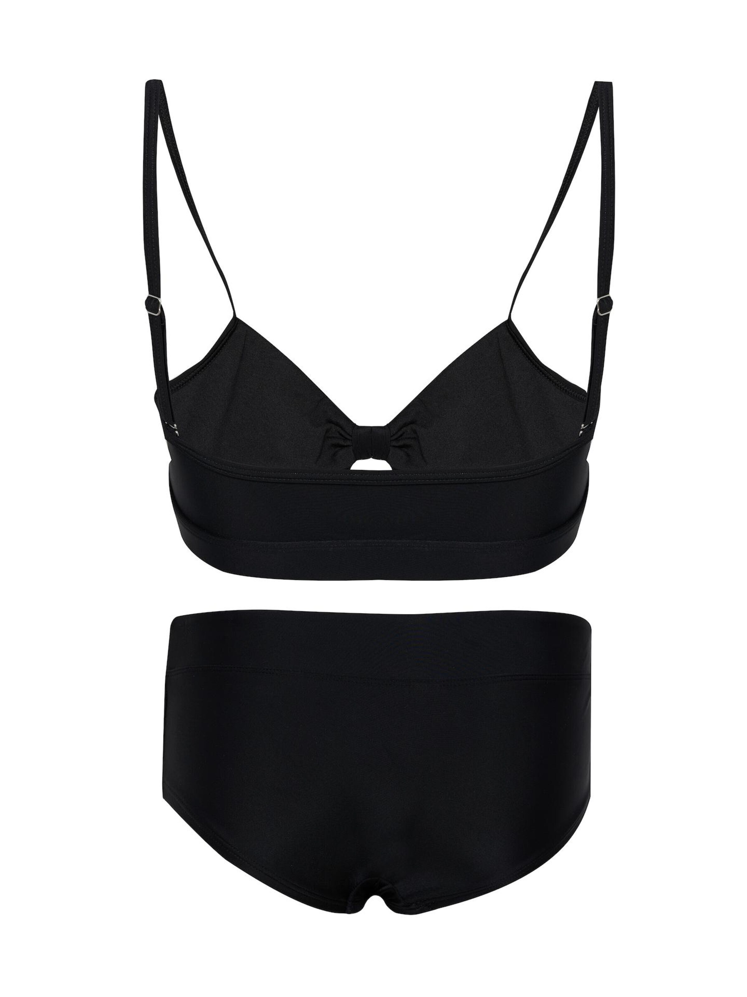 La V Triangel Bikini 'Bikini hipster broekje' in Zwart