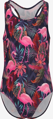 ZigZag Swimsuit 'Irena' in Mixed colours: front