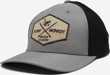 Casquette de sport Surf Monkey en gris : devant