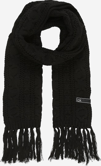 Calvin Klein Écharpe en noir, Vue avec produit