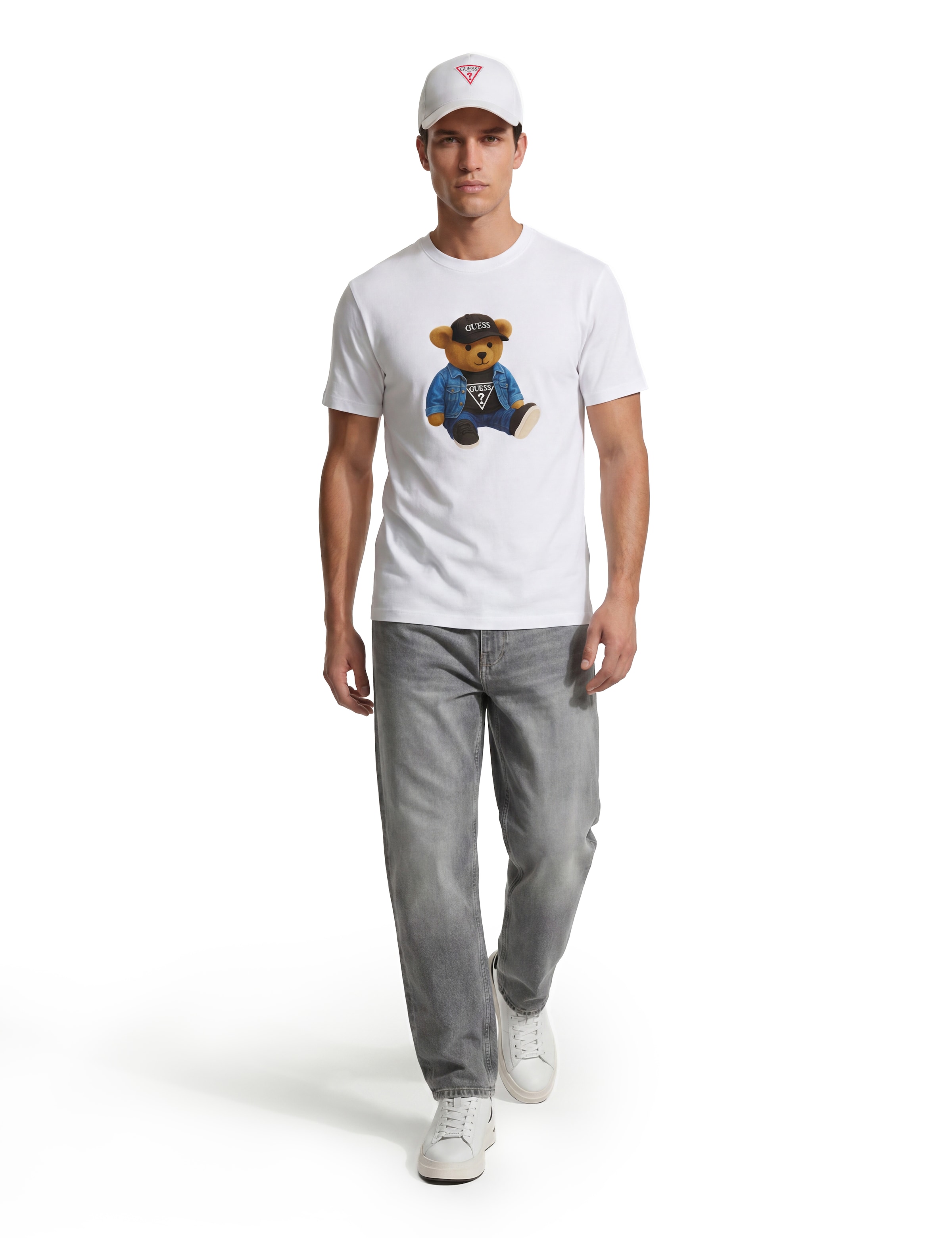 balts GUESS T-Krekls
