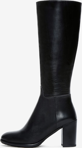 Bottes Derimod en noir : devant