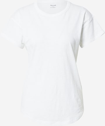Madewell Shirt in Wit: voorkant