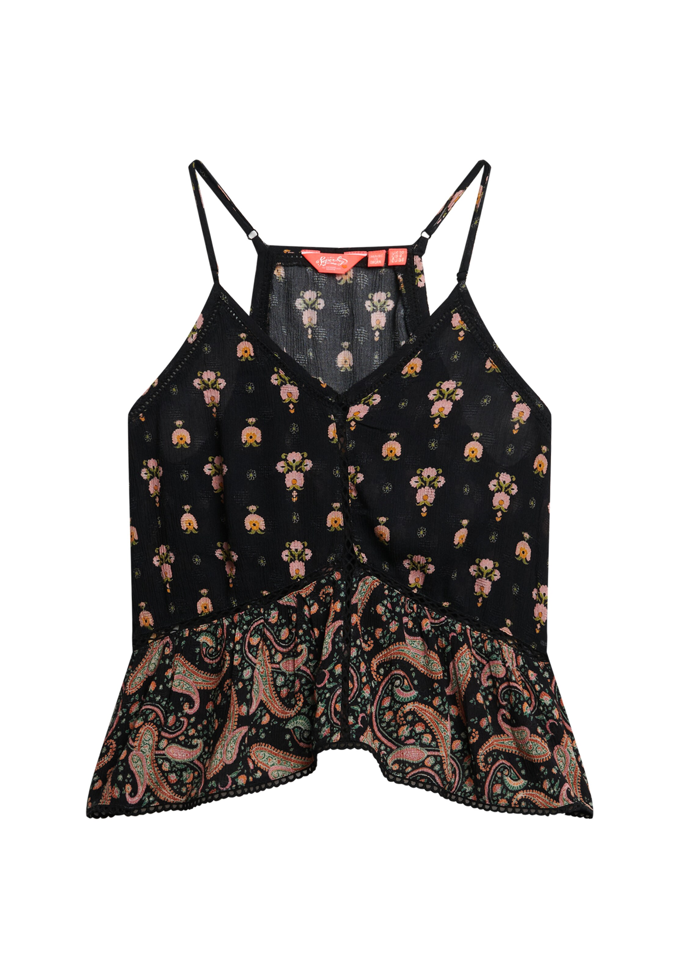 Superdry Top in Black: front