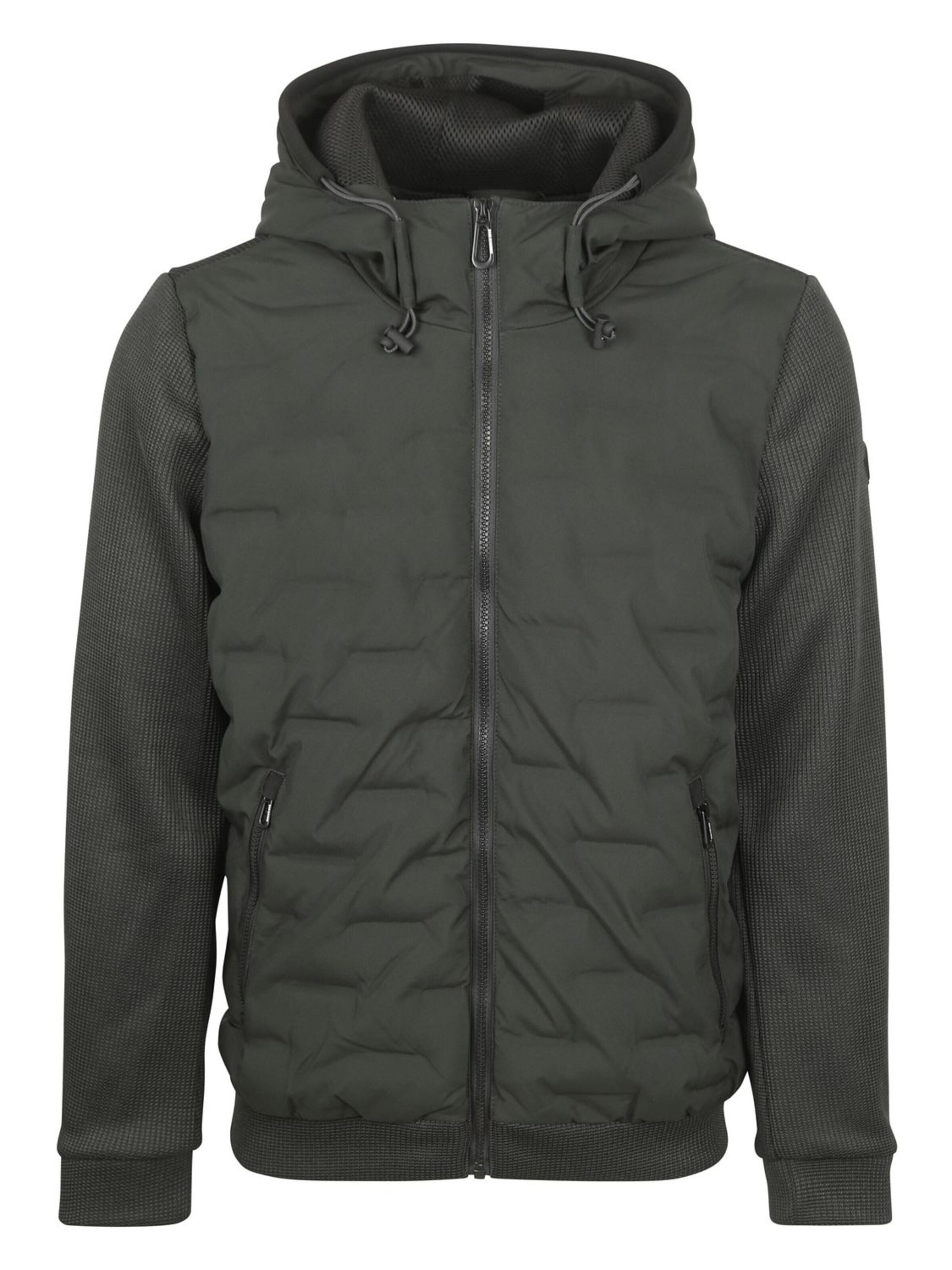 No Excess Winterjas in Groen: voorkant