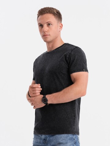 Ombre T-Shirt 'S1638' in Schwarz: predná strana