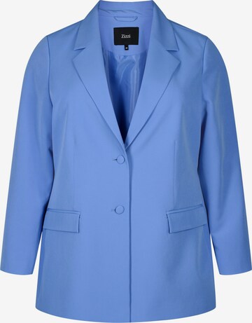 Blazer 'Cakaisa' Zizzi en bleu : devant