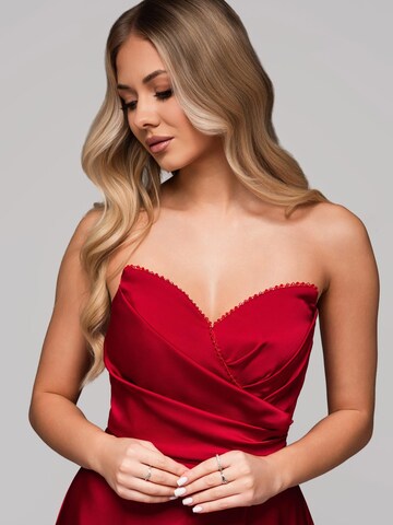 Ombre Abendkleid‌ in Rot