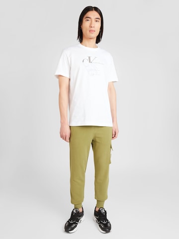 Calvin Klein Jeans - regular Camiseta en blanco