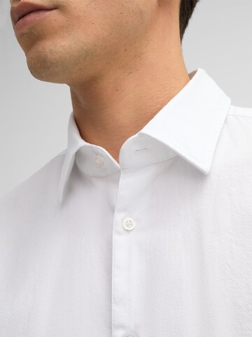 STRELLSON Regular fit Button Up Shirt 'Stan' in White