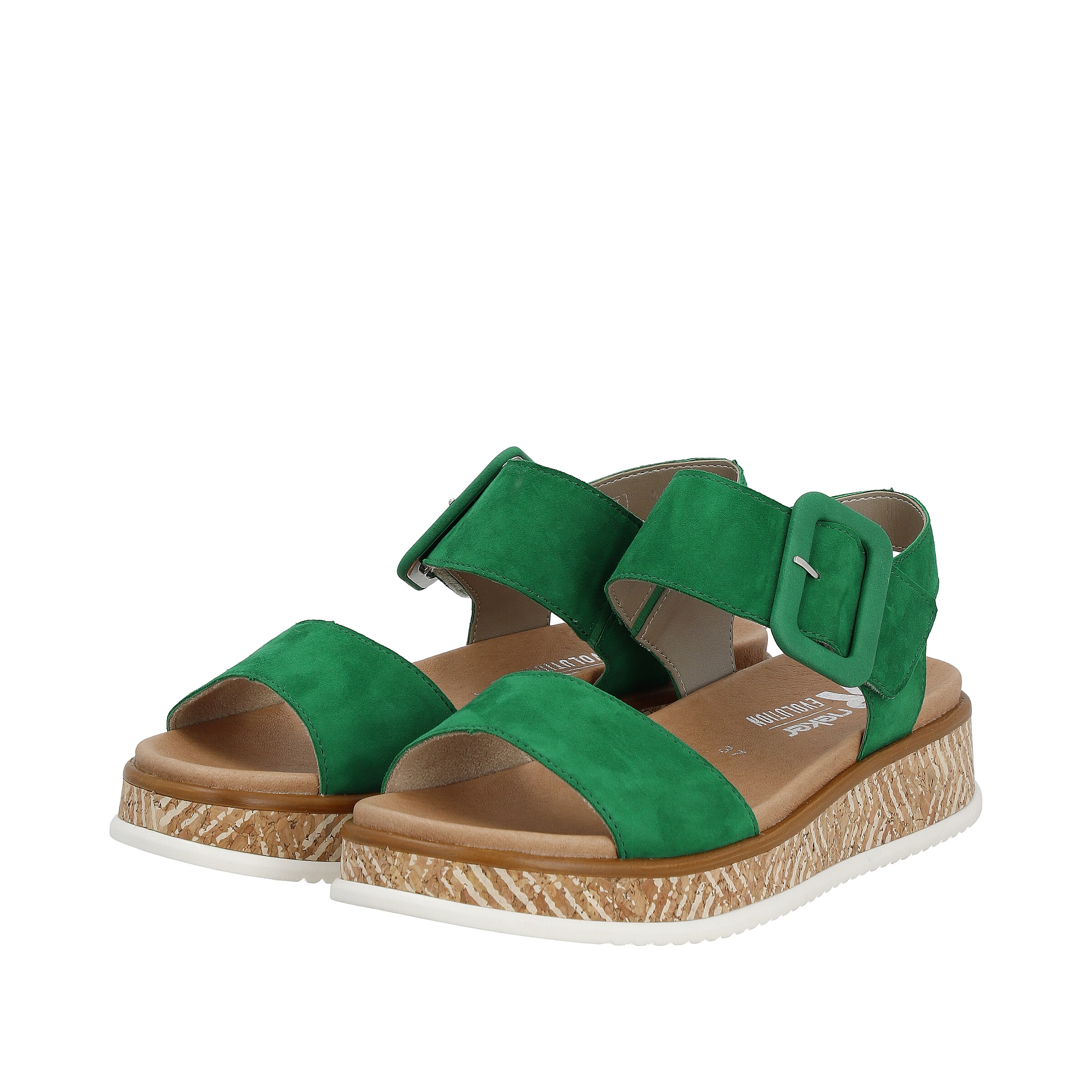 Sandales Rieker Sport en vert