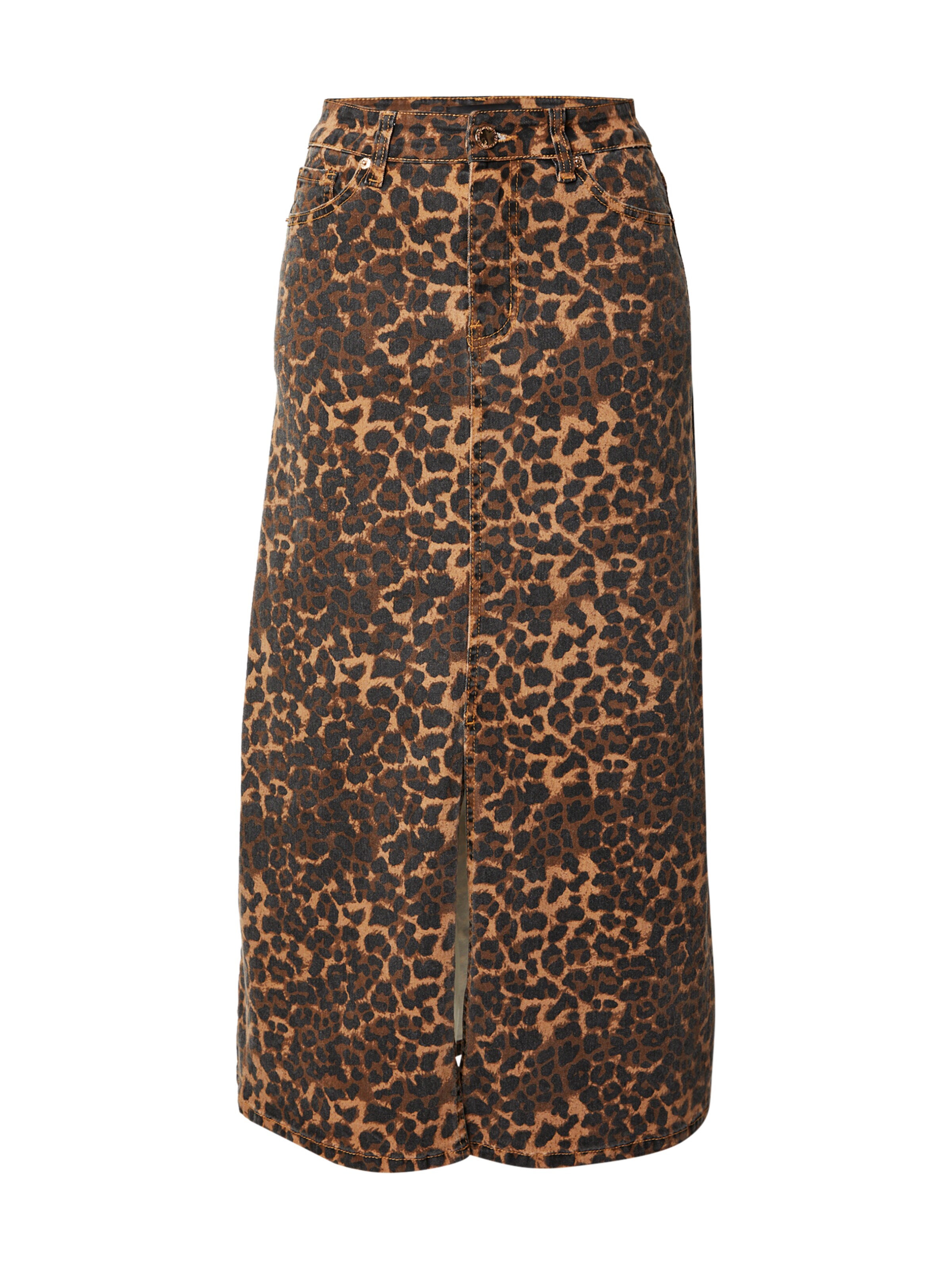 miss goodlife Sukňa - Hnedá: predná strana