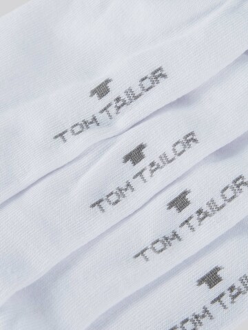 TOM TAILOR Socken in Weiß