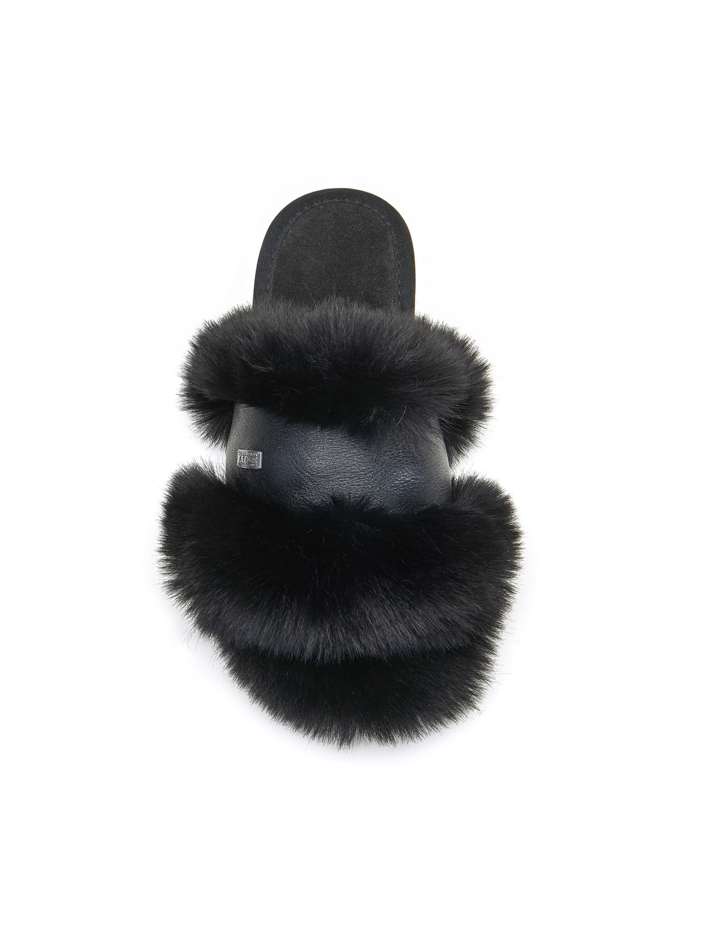 Pantoufle 'Muchas Luxe' Australia Luxe Collective en noir : au dessus