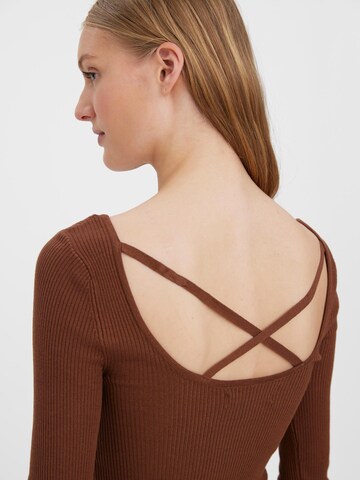 Pull-over 'GLORY' VERO MODA en marron